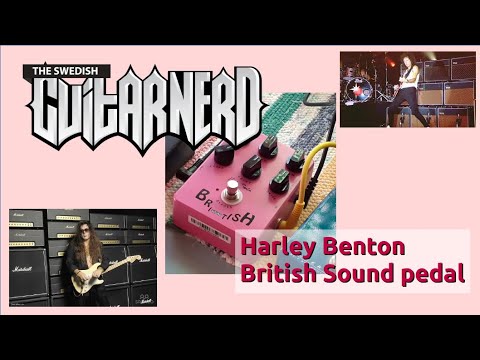 Harley Benton British Sound Truetone pedal - demo