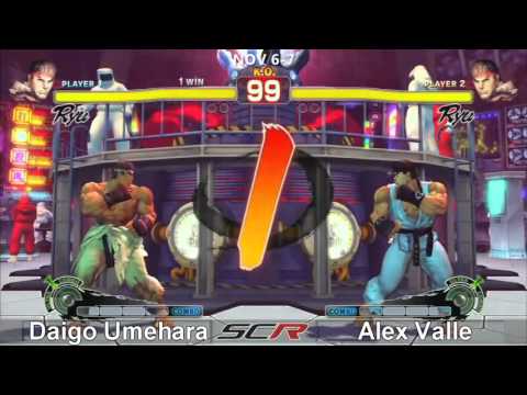 Socal Regionals 2010 - SSF4 Top 8 - Daigo Umehara vs Alex Valle
