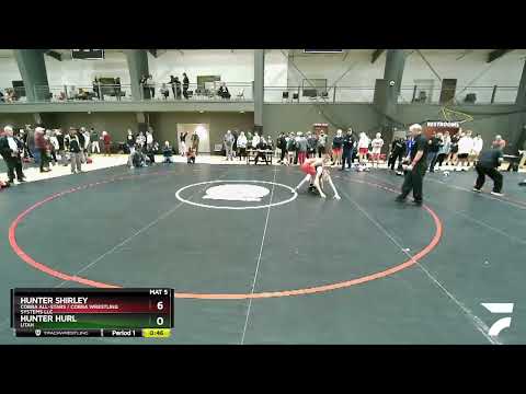 88 Lbs Round 2 - Hunter Shirley, COBRA ALL-STARS - Cobra Wrestling Systems LLC Vs Hunter Hurl, Uta