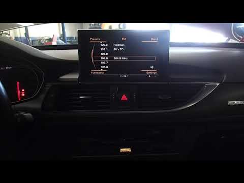 A20029 2014 AUDI A6 RADIO/NAVIGATION TEST VIDEO