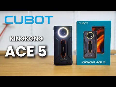 CUBOT KingKong Ace 5: the rugged phone that DOESN’T break 💪