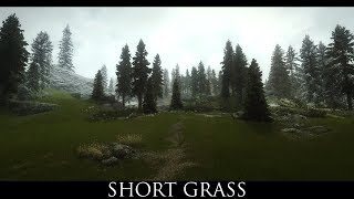 TES V - Skyrim Mods: Short Grass