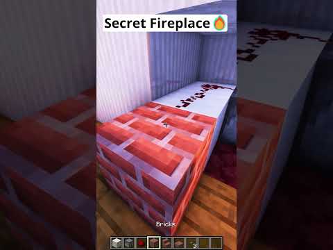 🔥EPIC Minecraft Redstone Fireplace in HellFrozen!