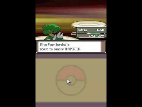 Pokémon Platinum Nuzlocke Ep. 70- Elite Four Bertha!