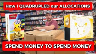How I QUADRUPLED our Pokémon 30th Allocation