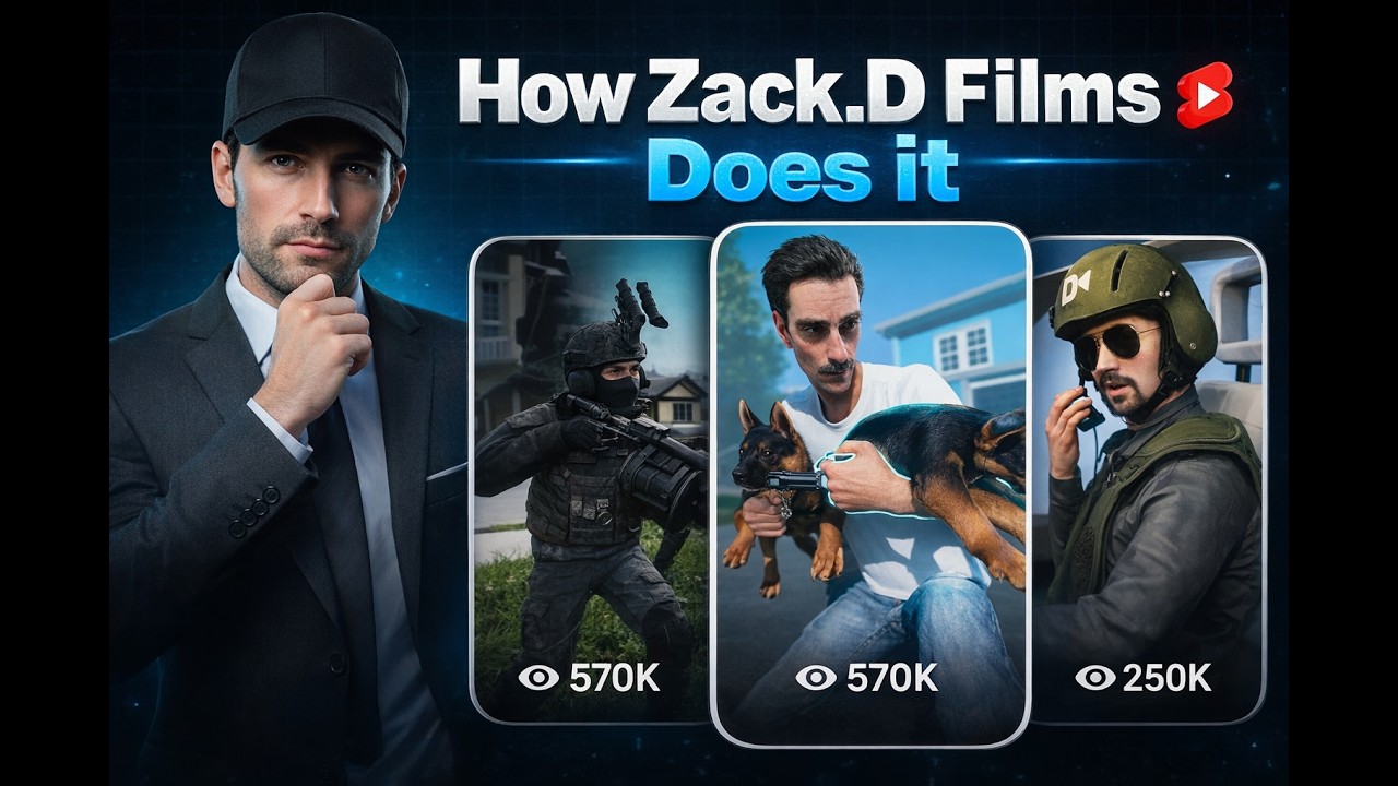 How To Make STUNNING 3D Animated Shorts Like Zack.D Films | Full Workflow