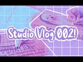 ️Studio Vlog 002 Ft Studying Painful Subtitles More ️