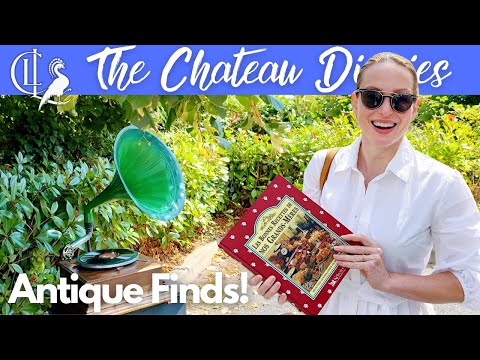 Finding New Treasures for the Chateau from the Local French Brocante!