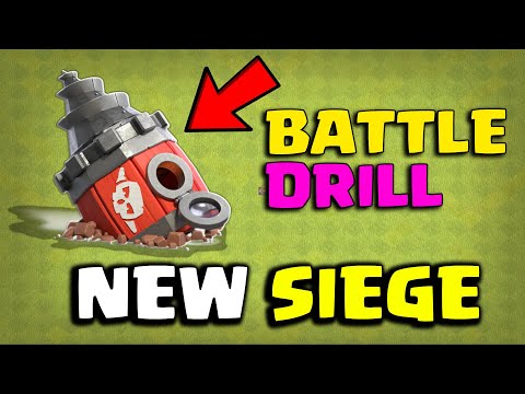 New Siege Machine Battle Drill Explained (Clash of Clans)