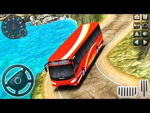 Offroad Uphill Drive Bus Simulator 2 - Modern Coach Tourist Transport - Android GamePlay