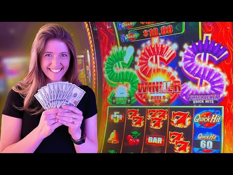 I gambled until I hit a bonus on EVERY machine!