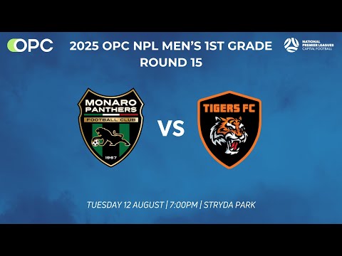 Capital Football OPC NPL Men's 1st Grade Round 15 - Monaro Panthers FC vs Tigers FC