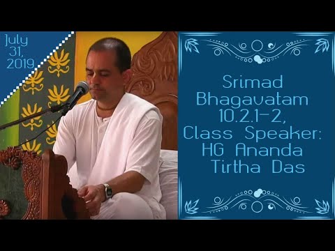 SB - 10.2.1-2, Class Speaker: HG Ananda Tirtha Das