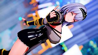 【MMD ホロライブ 4K/60fps】《Shirogane Noel (白銀ノエル)》~《モニタリング (Best Friend Remix)》