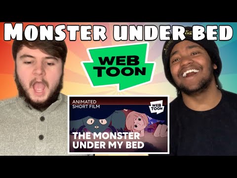 WEBTOON 'The Monster Under My Bed | WEBTOON Animated Short Film' REACTION