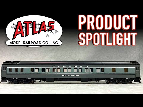 Thumbnail for HO Scale Pullman 14 Section Sleeper Atlas Product Spotlight by SEAT, Car