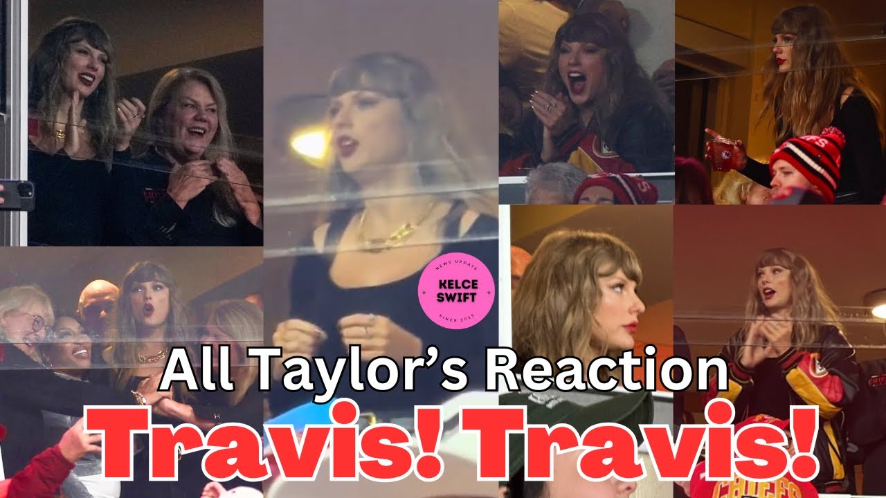 Taylor Swift was SEEN whispering Travis’ name & all her REACTIONS at Chiefs vs Buccaneers
