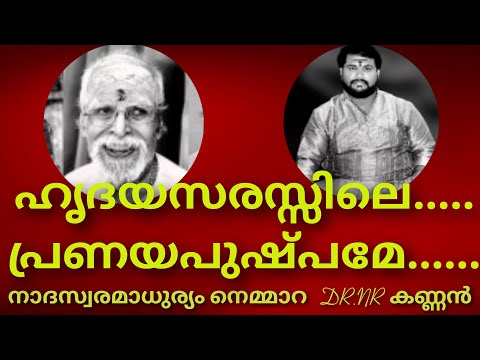 Hridhayasarasile.......#Nemmara Brothers DR.NR kannan