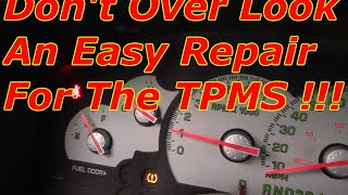 How To Diagnose And Repair The TPMS System