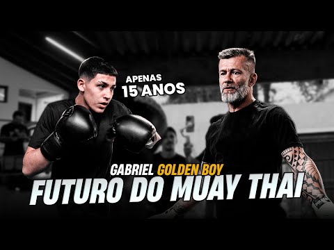 Rangel Farias Conhece Nova Promessa do Muay Thai - Gabriel Golden Boy