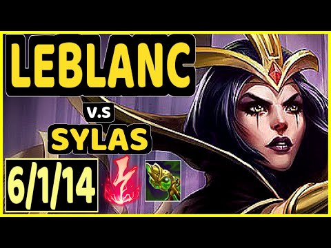 BDD (LEBLANC) vs SYLAS - 6/1/14 KDA MID CHALLENGER GAMEPLAY - KR