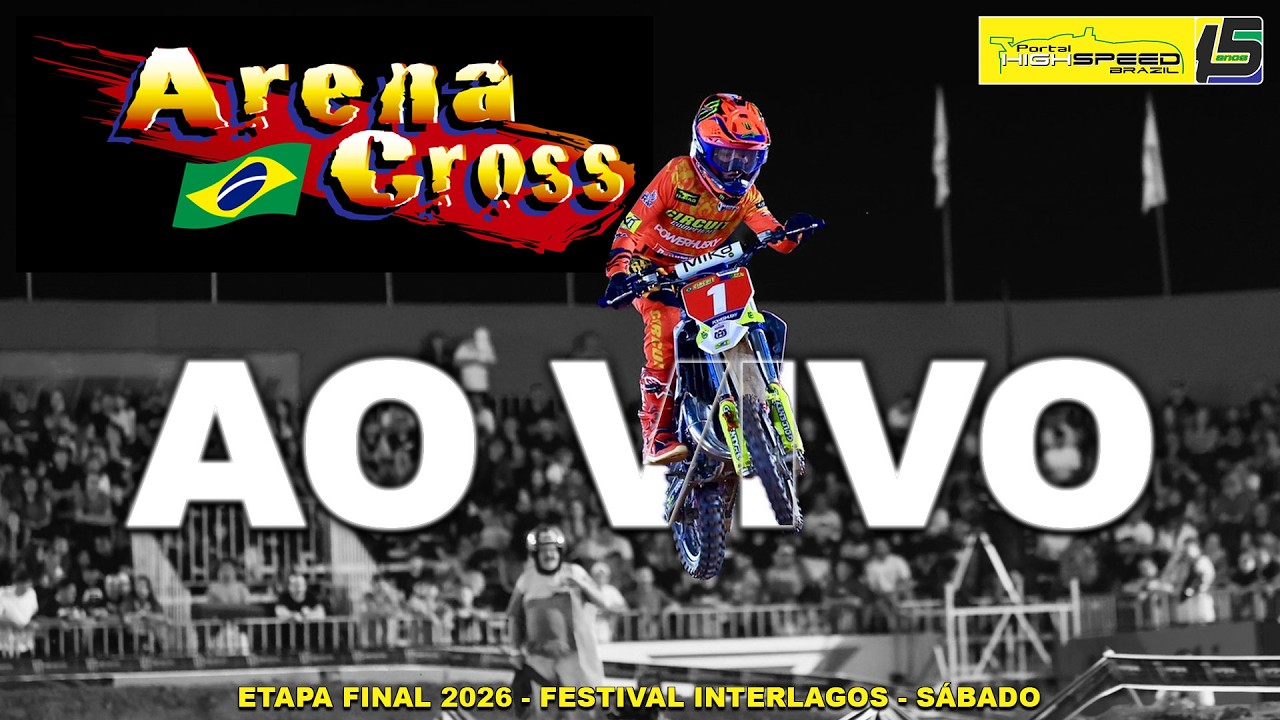 🔴 ARENA CROSS BRASIL | Etapa Final 2026 | Sábado | Interlagos (SP)