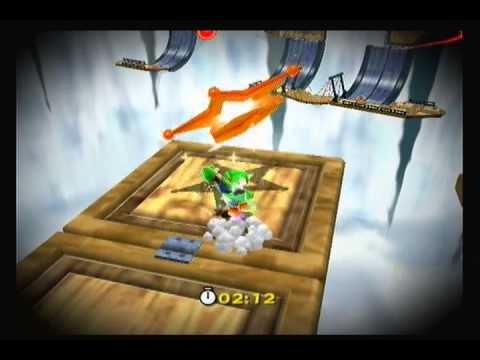 Super Mario Galaxy 2 - Hightail Falls Galaxy - Hightail Falls Speed Run - 1:01.43