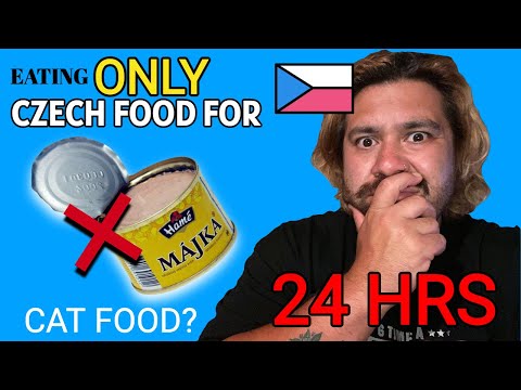 24HRS eating only CZECH FOOD. this one looks like cat food