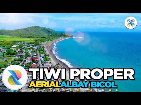 TIWI, ALBAY PROPER | AERIAL DRONE FOOTAGE 🇵🇭