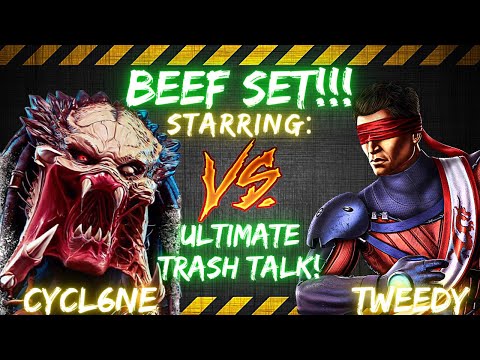 Tweedy vs Cycl6ne BEEF SET!!!