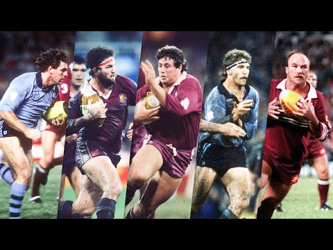 NRL Highlights | The best Origin tries from the 1980s | State of Origin | NRL
