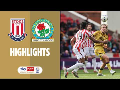 FC Stoke City 1-1 FC Blackburn Rovers 