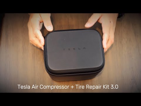 Tesla Air Compressor and Tire Repair Kit 3.0 Review
