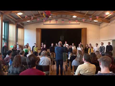 The choir, Syng Selected, concert at IPC