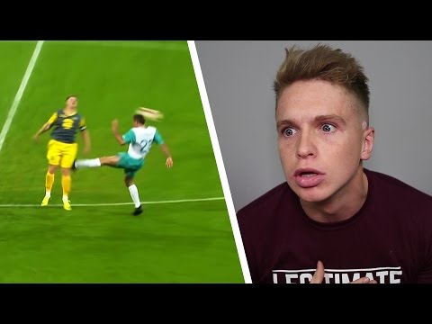 FOOTBALLER ATTACKS YOUTUBER
