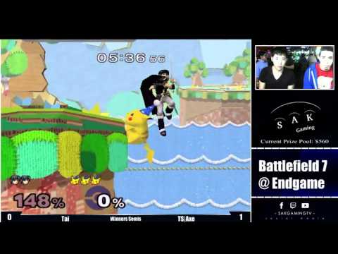 BF7 Winners Semis - Tai (Marth) vs TS|Axe (Pikachu)