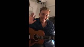 george ezra - hold my girl (live instagram story 10/26/18)