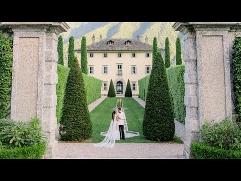 Mariah & Adam in Villa Balbiano