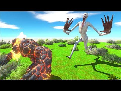 SCP 096 vs LAVABOY - Animal Revolt Battle Simulator