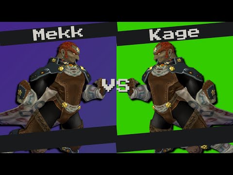 Kage (Ganon) vs Mekk (Ganon) Bo5 Money Match