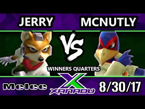 S@X 217 - Jerry (Fox) Vs. McNutly (Falco) - Smash Melee Winners Quarters - SSBM