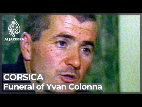 Corsica: Thousands expected for funeral of nationalist Yvan Colonna