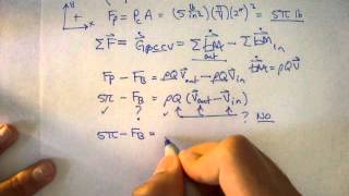 Basics of Linear Momentum Part 2 [Fluid Mechanics #28]