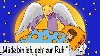 🌛 Müde bin ich, geh`zur Ruh` - Babylieder | Schlaflieder deutsch - muenchenmedia♫