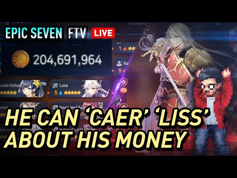 [Epic Seven] Caerliss Account Review - No, he's not F2P