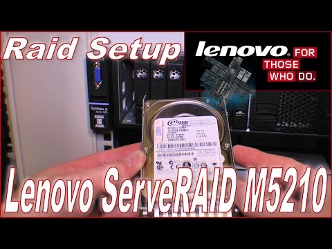 Lenovo ServeRAID M5210 in a Lenovo x3650 M5 - 215