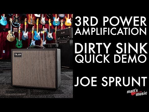 Matt's Music Center - 3rd Power Amplification Dirty Sink Combo - Joe Sprunt