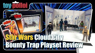 Star Wars Rebel Forge Cloud City Bounty Trap playset review