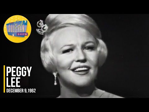 Peggy Lee "I'm A Woman" on The Ed Sullivan Show