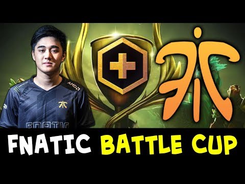 When you meet FNATIC on Battle Cup — faster than TI4 finals